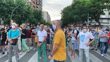 Unas 300 concentrados en Lleida contra el confinamiento en municipios de Lleida
EUROPA PRESS
12/07/2020
