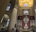 La Catedral de Sevilla preparada para la boda de Sergio Ramos y Pilar Rubio