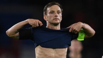 Rakitic returns to Barcelona with Achilles injury