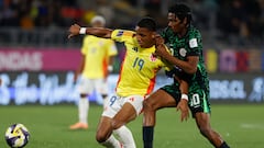 Nigeria 1-1 Colombia: Resultado, resumen y goles