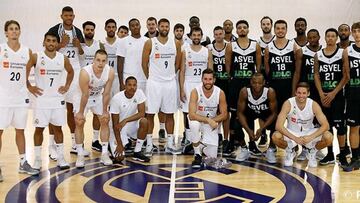 El Real Madrid cae por la mínima ante el Asvel francés