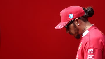 Lewis Hamilton (Ferrari). F1 2025.