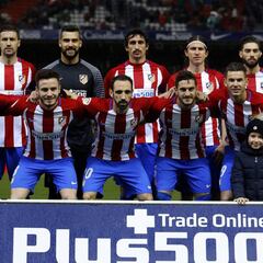 1x1 del Atlético: Carrasco se echó a la espalda al Atlético
