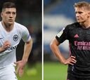 El Madrid paga caro las cesiones invernales de Odegaard y Jovic
