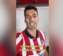Suárez ya es uno más: vean su primer mensaje a la afición rojiblanca
