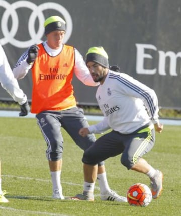 Kroos e Isco.