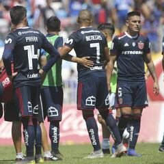 La U en zona de descenso