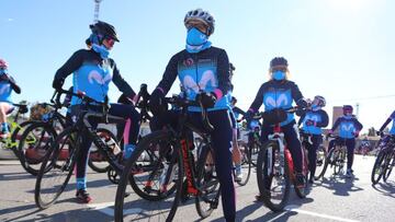 Representantes del programa Women in Bike.