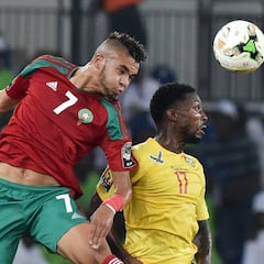 Alarma. En Nesyri da el susto Peñaranda, listo por si acaso