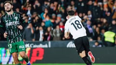 Valencia 1 - 1 Elche: resumen, resultado y goles