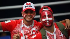 Suiza-Costa Rica en imágenes