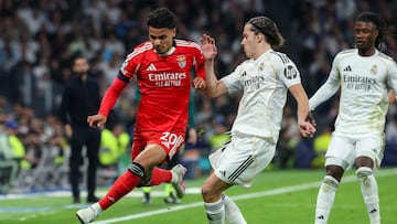 Real Madrid pone fin a la primera Champions de Richard Ríos