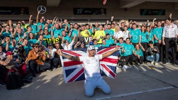 Ni el sexto título le da a Hamilton el cariño de los británicos