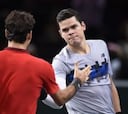 Raonic gana a Federer; Djokovic a Murray y Berdych a Anderson