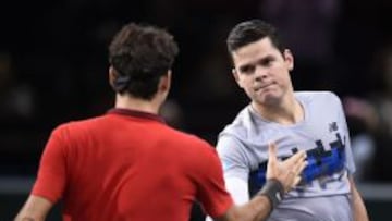 Raonic gana a Federer; Djokovic a Murray y Berdych a Anderson