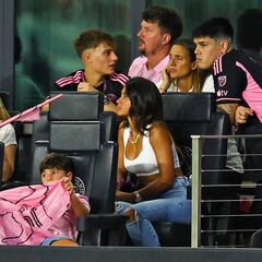 Antonela Roccuzzo deslumbra en partido de Inter Miami al celebrar gol de Messi