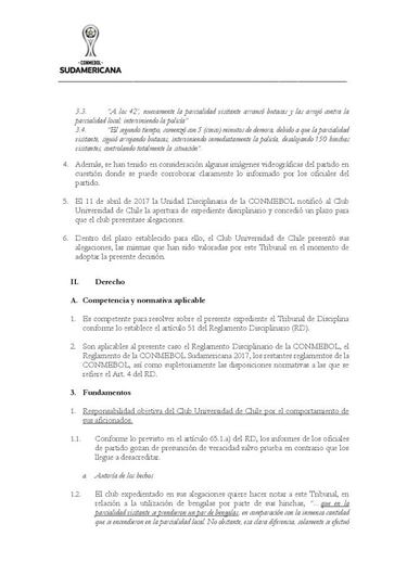 El castigo pendiente que debe afrontar la U en la Libertadores