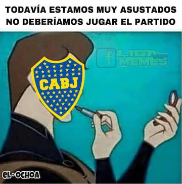 Los memes no perdonan el River Plate vs Boca Juniors