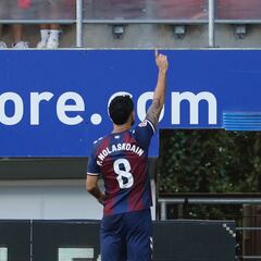 El protagonista de la jornada en Segunda: Nolaskoain, un pivote con alma de ‘9′