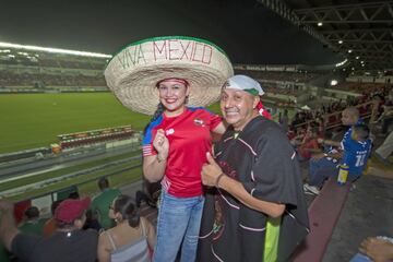 Así se vivió el ambiente en el Estadio Rommel Fernández para el duelo eliminatorio entre las selecciones de México y Panamá.