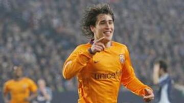 <b>CRACK.</b> Bojan Krkic, a sus 17 años, es el segundo goleador más joven de la Champions.