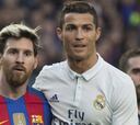 Cristiano Ronaldo y Leo Messi empatan a 53 goles en 2017
