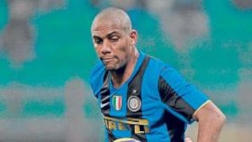 Maicon, con el Inter.