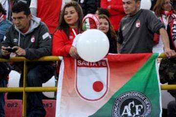 Santa Fe: Homenaje a 'Chape' y paso a semifinal en El Campín