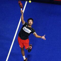 Belasteguín presenta en Madrid al diamante Agustín Tapia