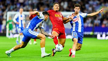 23/09/25 PARTIDO PRIMERA DIVISION JORNADA 6
ESPANYOL - VALENCIA
JORGE ALARCON FILIP UGRINIC ANTONIU ROCA