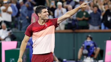 Alcaraz: “Si nadie me lo hubiera dicho, pensaría que la pista es la misma”