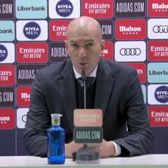 Zidane: "Isco no podía jugar todo el partido..."