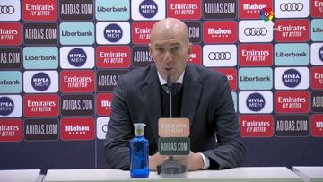 Zidane: "Isco no podía jugar todo el partido..."