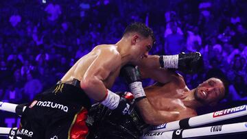 Boxing - Josh Taylor v Jack Catterall - First Direct Arena, Leeds, Britain - May 25, 2024 Jack Catterall in action against Josh Taylor Action Images via Reuters/Lee Smith