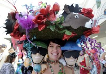 Los sombreros m¨¢s extravagantes de la Kentucky Derby