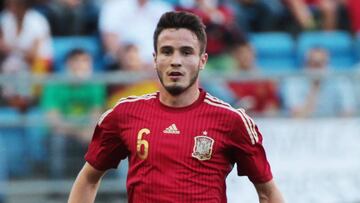 Saúl fue internacional en todas las categorías inferiores.
