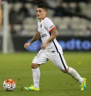 Futbolista italiano. Juega de centrocampista y su equipo actual es el Par¨ªs Saint-Germain