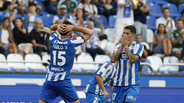 El Deportivo lleva dos partidos sin marcar en Riazor.