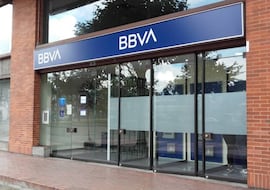 Sucursal de BBVA.