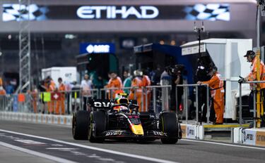 Checo Pérez largará segundo en el GP de Abu Dhabi