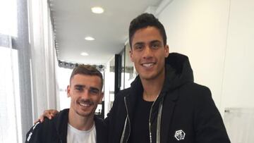 Griezmann y Varane.