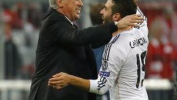 Ancelotti quiere a Carvajal en el Bayern si sustituye a Guardiola