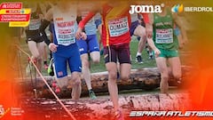 Cartel promocional de la Real Federaci&oacute;n Espa&ntilde;ola de Atletismo para los Europeos de Cross