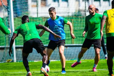 Alineación posible del Racing contra el Mirandés en El Sardinero