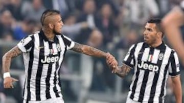 Arturo Vidal fue clave por su despliegue. Carlos Tévez anotó el definitivo 2-1.