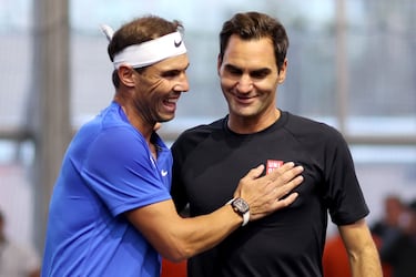 Federer: “Me preocupaba que Nadal se retirara antes que yo”