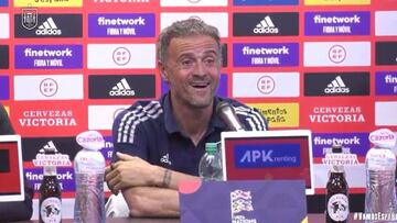Rueda de prensa de Luis Enrique previa al España vs. República Checa