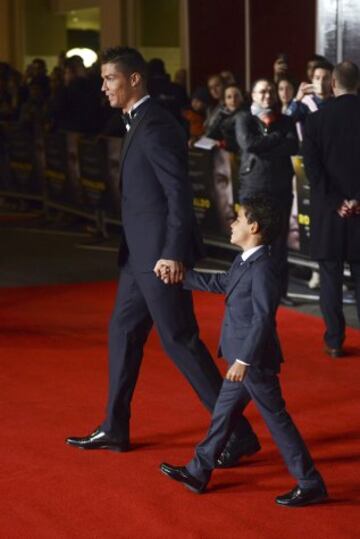 Cristiano Ronaldo y su hijo, Cristiano Ronaldo Jr.