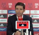 Marcelino: "La obligación de ganar este partido nos ha jugado una muy mala pasada"