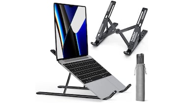 Ajustable y compatible con la mayora de porttiles: este soporte para ordenador arrasa en Amazon
